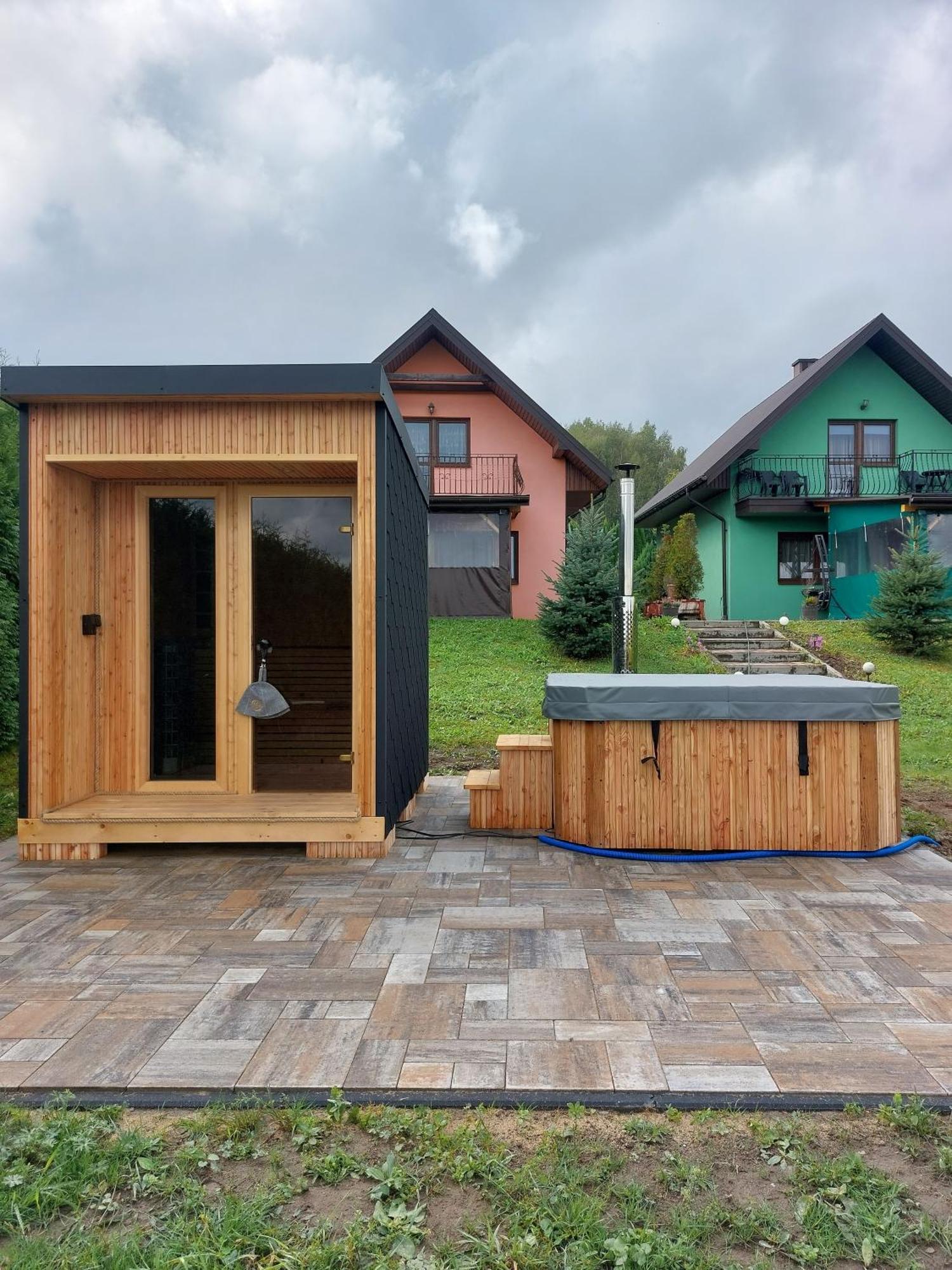 Cichy Zakatek - Sauna Jacuzzi Spa Relax Solina Bieszczady Lesko Extérieur photo
